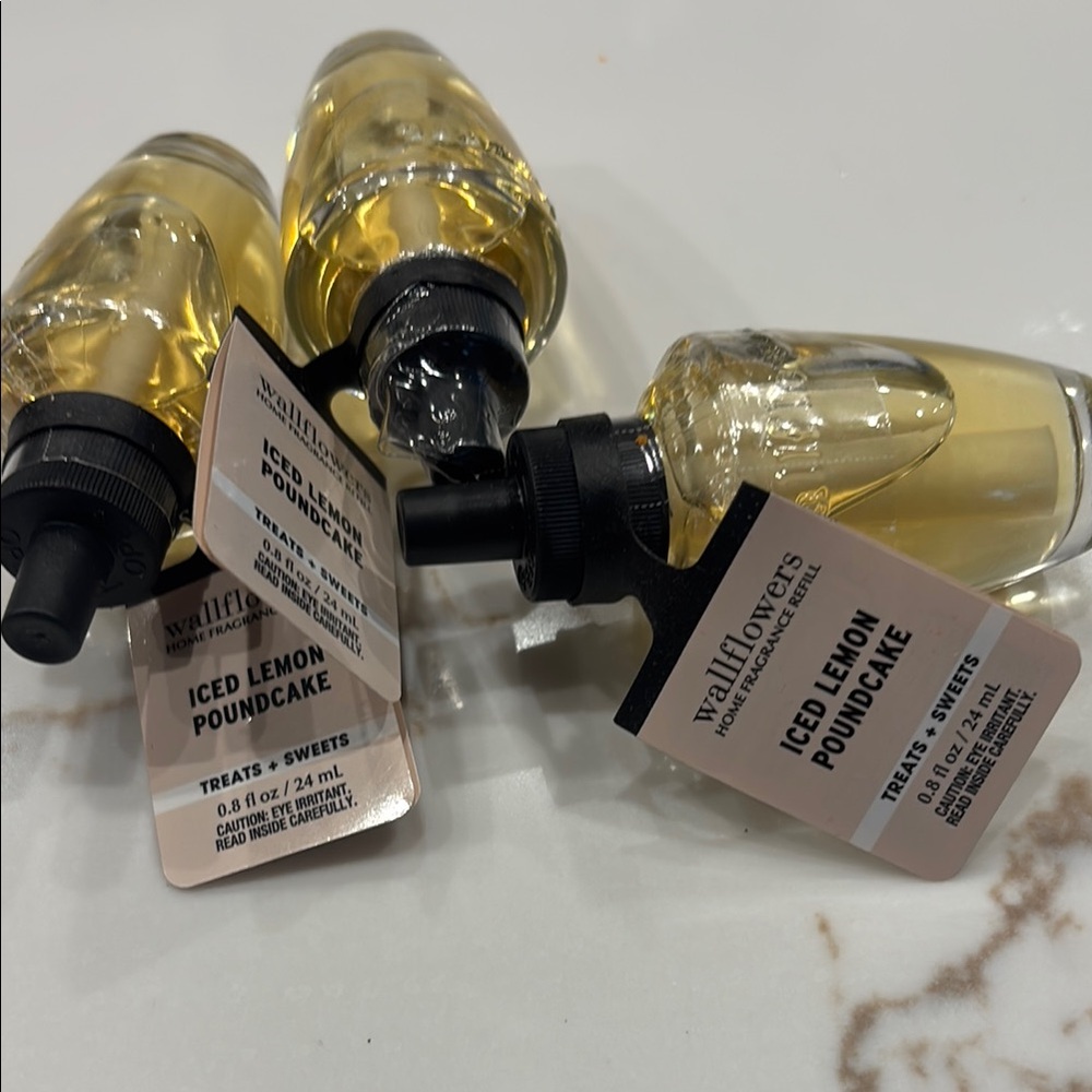 Bath & Body Works Black and Gold Fragrance Bottles